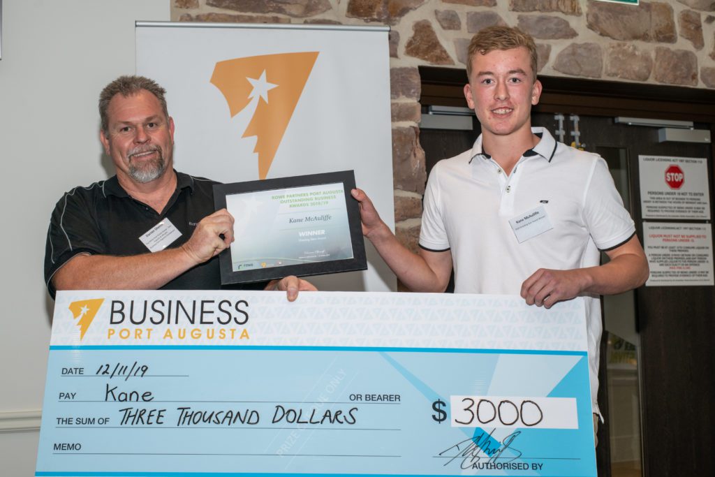 2019 Shooting Star Award winner, Kane McAuliffe